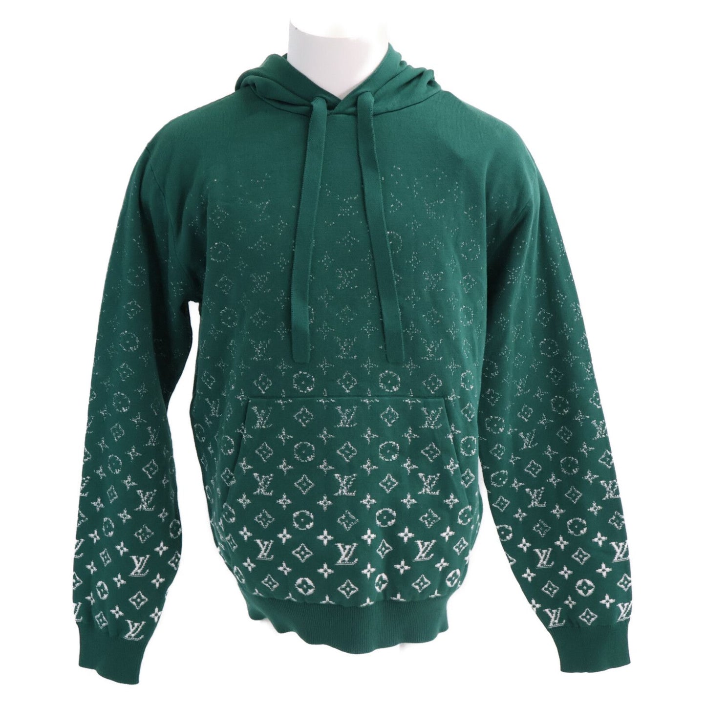 Louis Vuitton Uuso Monogram Gradient Pullover Knit Hoodie