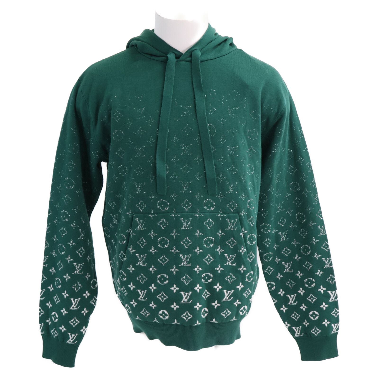 Louis Vuitton Uuso Monogram Gradient Pullover Knit Hoodie