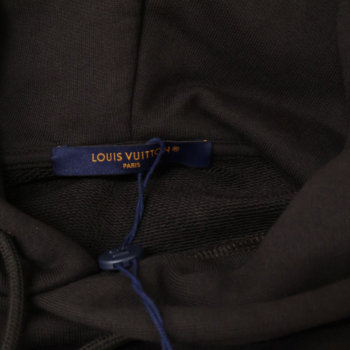 Louis Vuitton Pearl Embellished Front Logo Hoodie — view 4