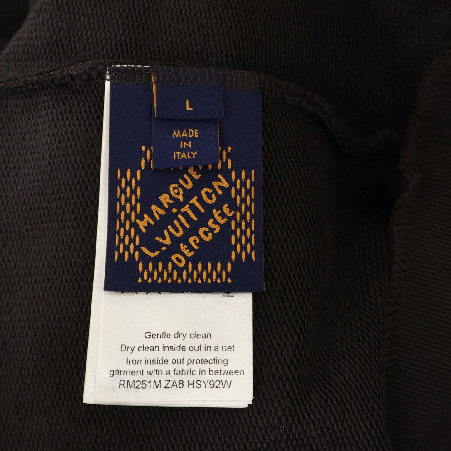 Louis Vuitton Pearl Embellished Front Logo Hoodie — view 6