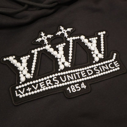 Louis Vuitton Pearl Embellished Front Logo Hoodie — view 5