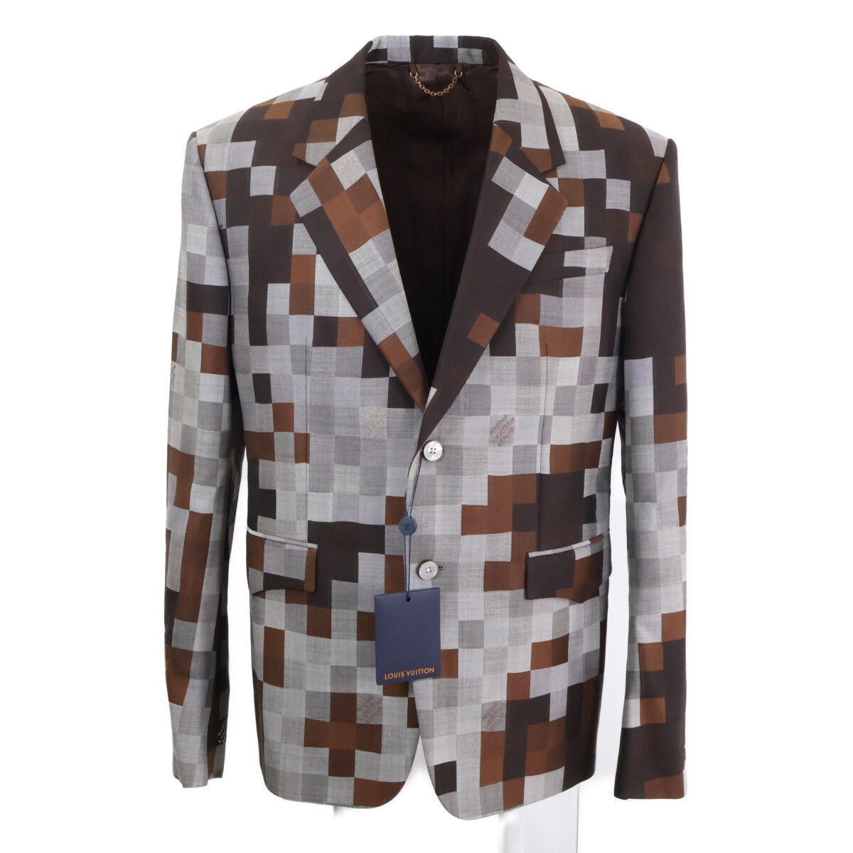 Louis Vuitton Same Mgi Damofura Judamierpi Creasing le Tailored Jacket 52