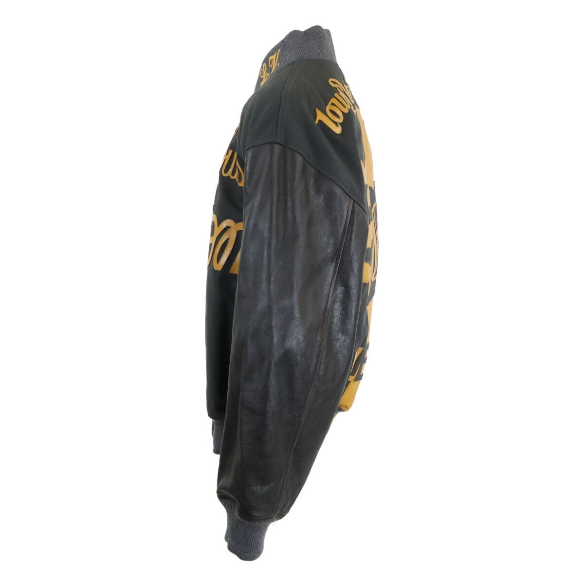 Louis Vuitton Mix Canvas Leather Bomber Jacket 50 — view 2