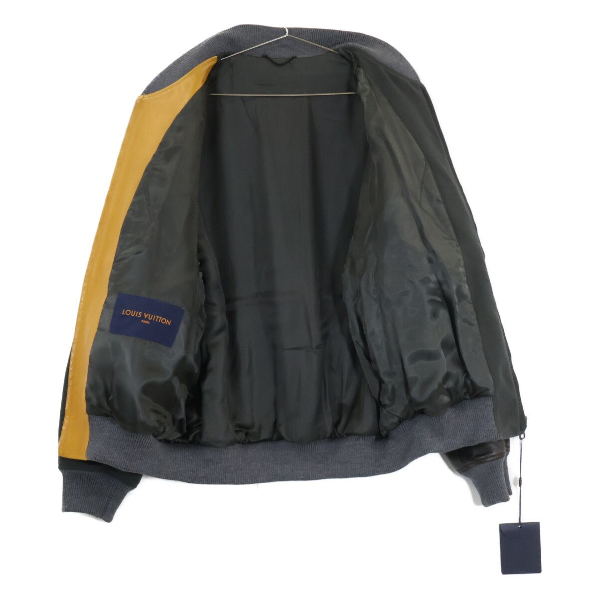 Louis Vuitton Mix Canvas Leather Bomber Jacket 50 — view 4