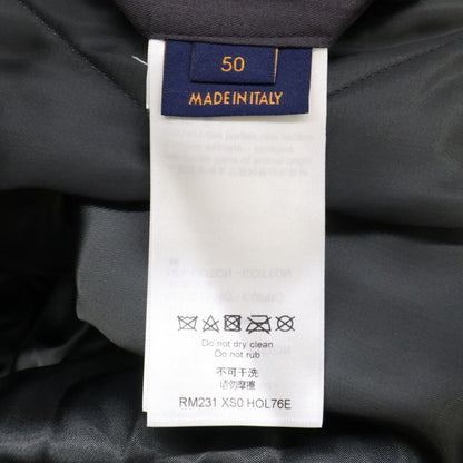 Louis Vuitton Mix Canvas Leather Bomber Jacket 50 — view 6