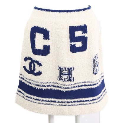 Chanel Cruise Line CC Logo Knit Mini 38 Sweater