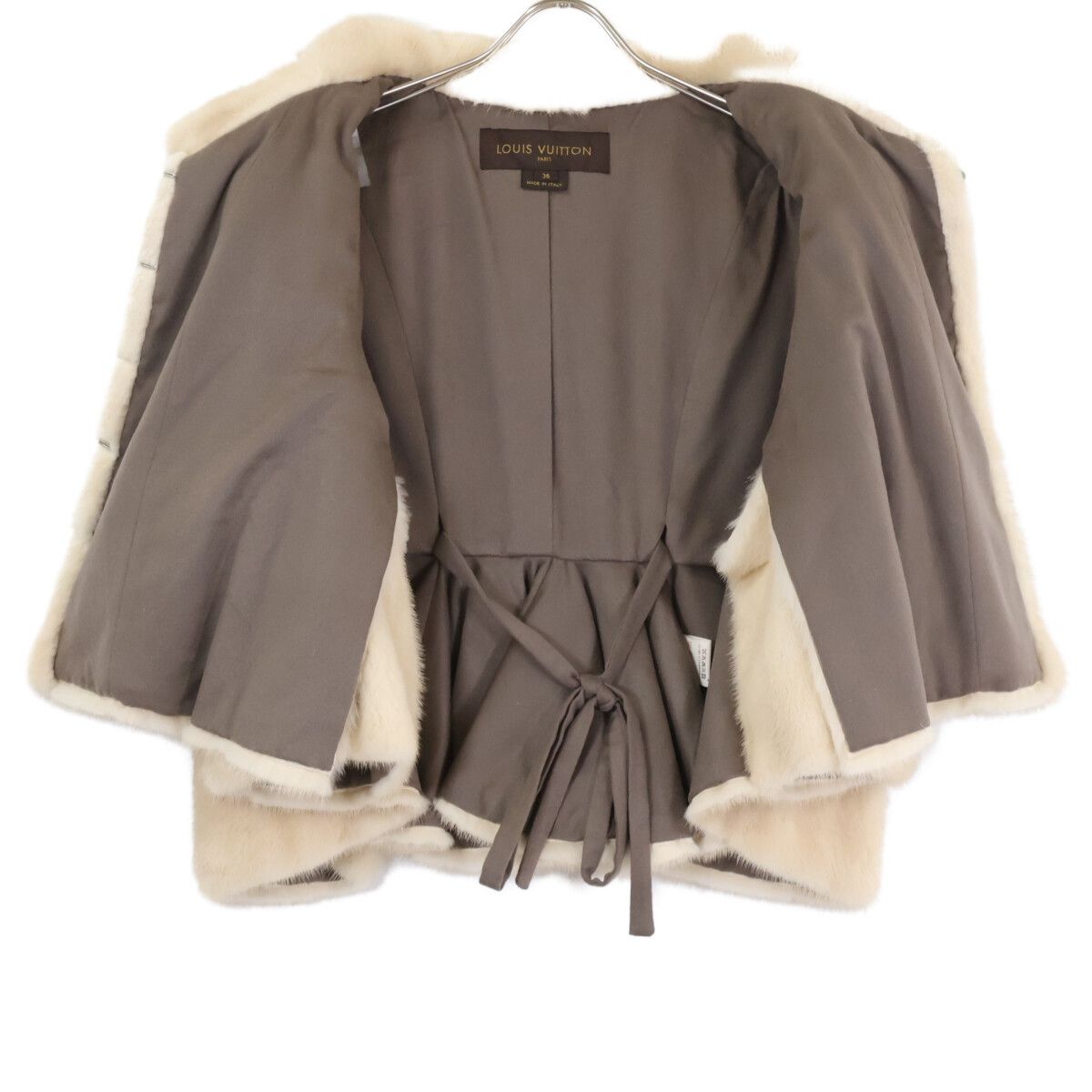 Louis Vuitton Wnl Mink Poncho 36 Cape — view 5