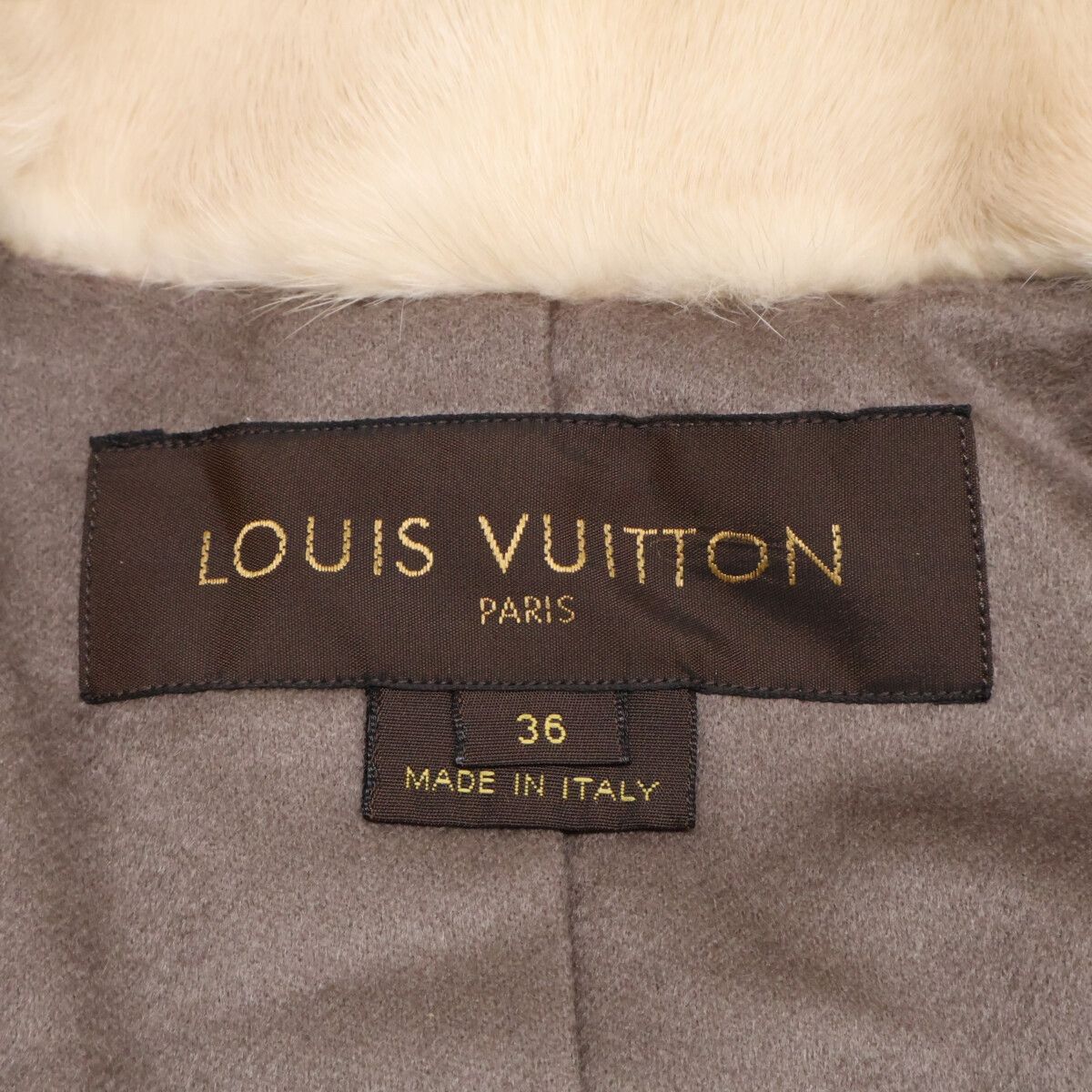 Louis Vuitton Wnl Mink Poncho 36 Cape — view 6