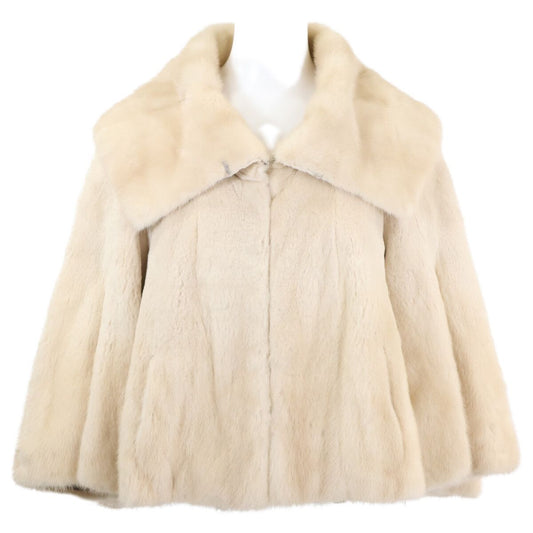 Louis Vuitton Wnl Mink Poncho 36 Cape