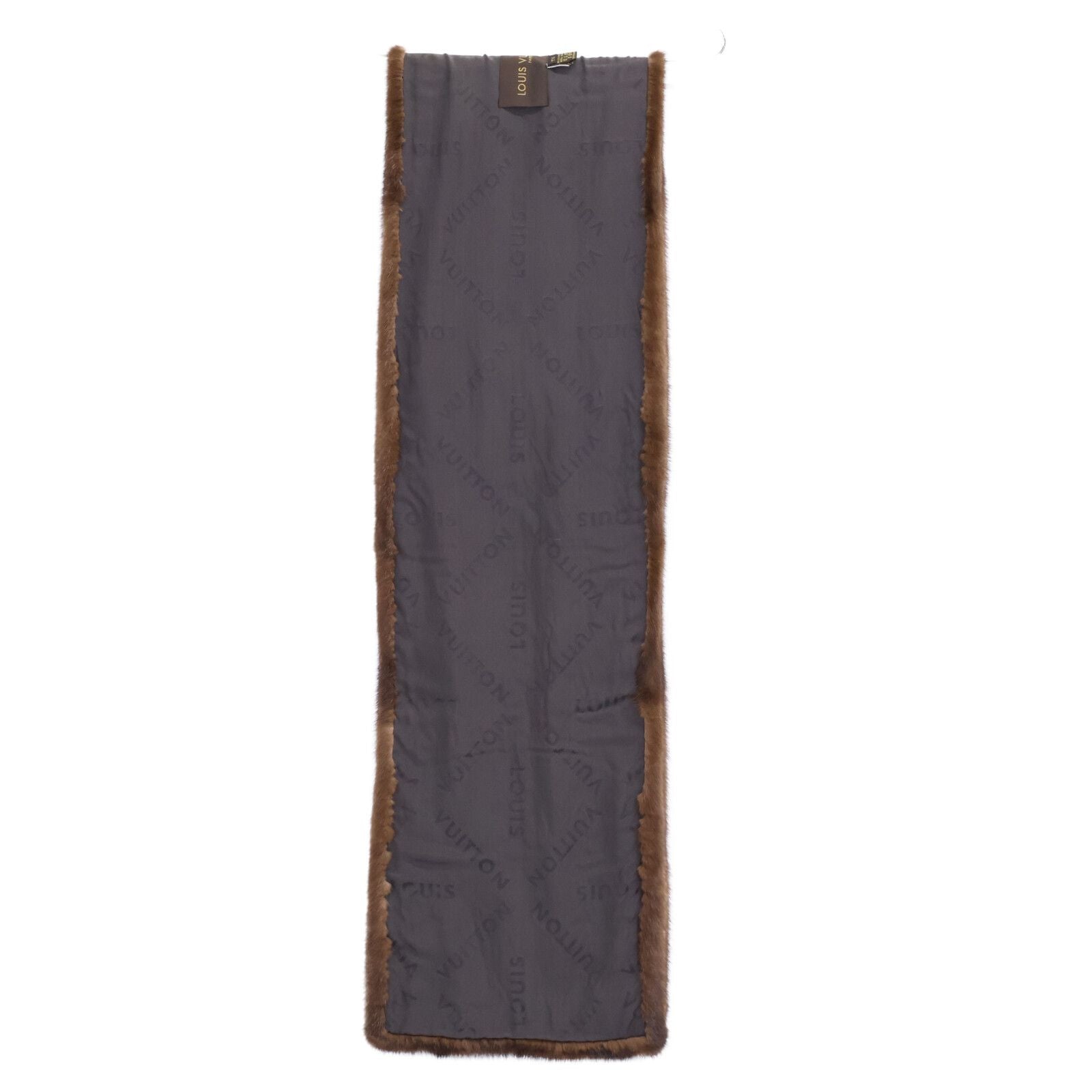 Louis Vuitton Monogram Mink Scarf — view 4