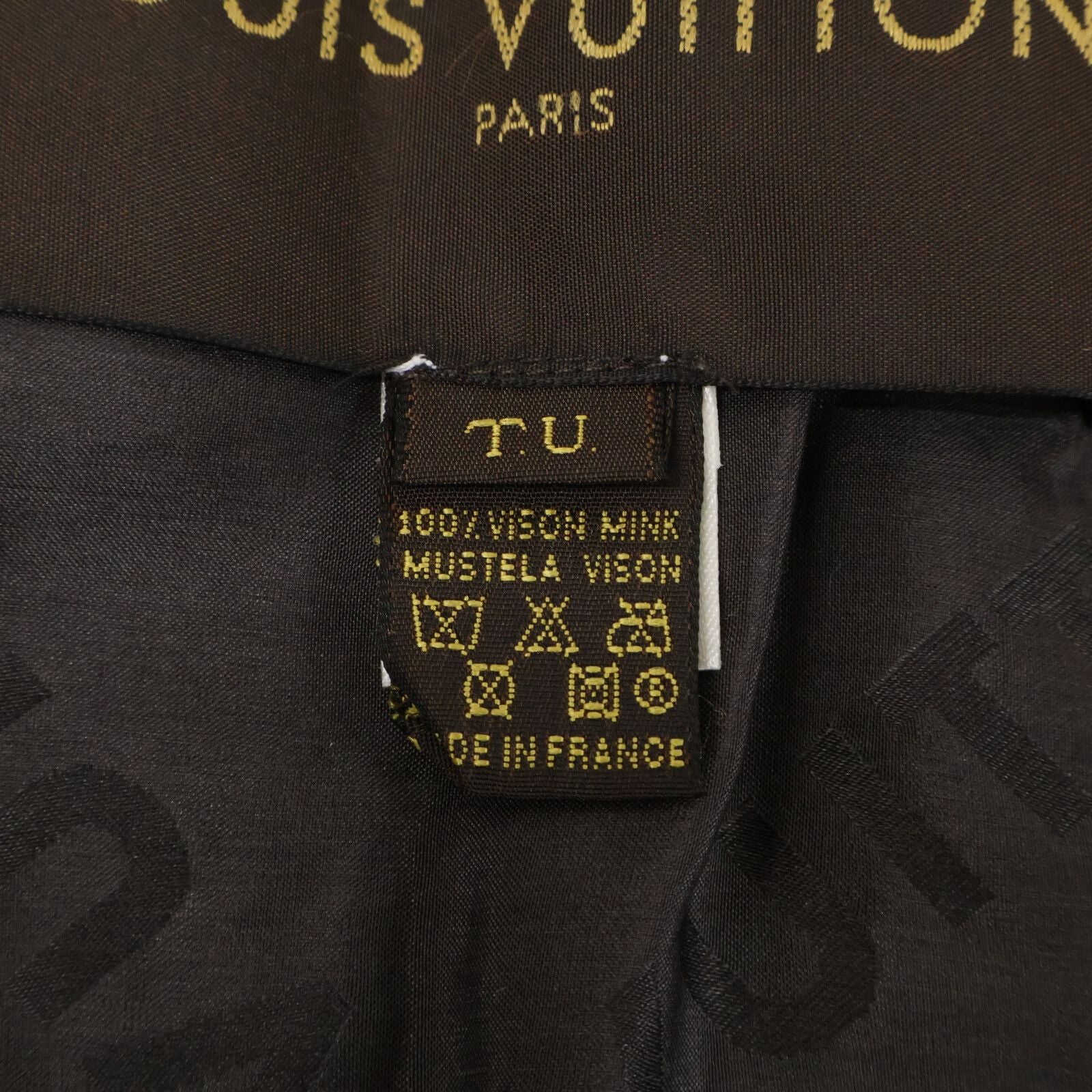 Louis Vuitton Monogram Mink Scarf — view 7