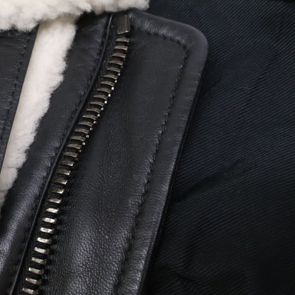 Dior Lambskin Shearling Fur Cashmere Knit Cut Replacement Vest — view 8