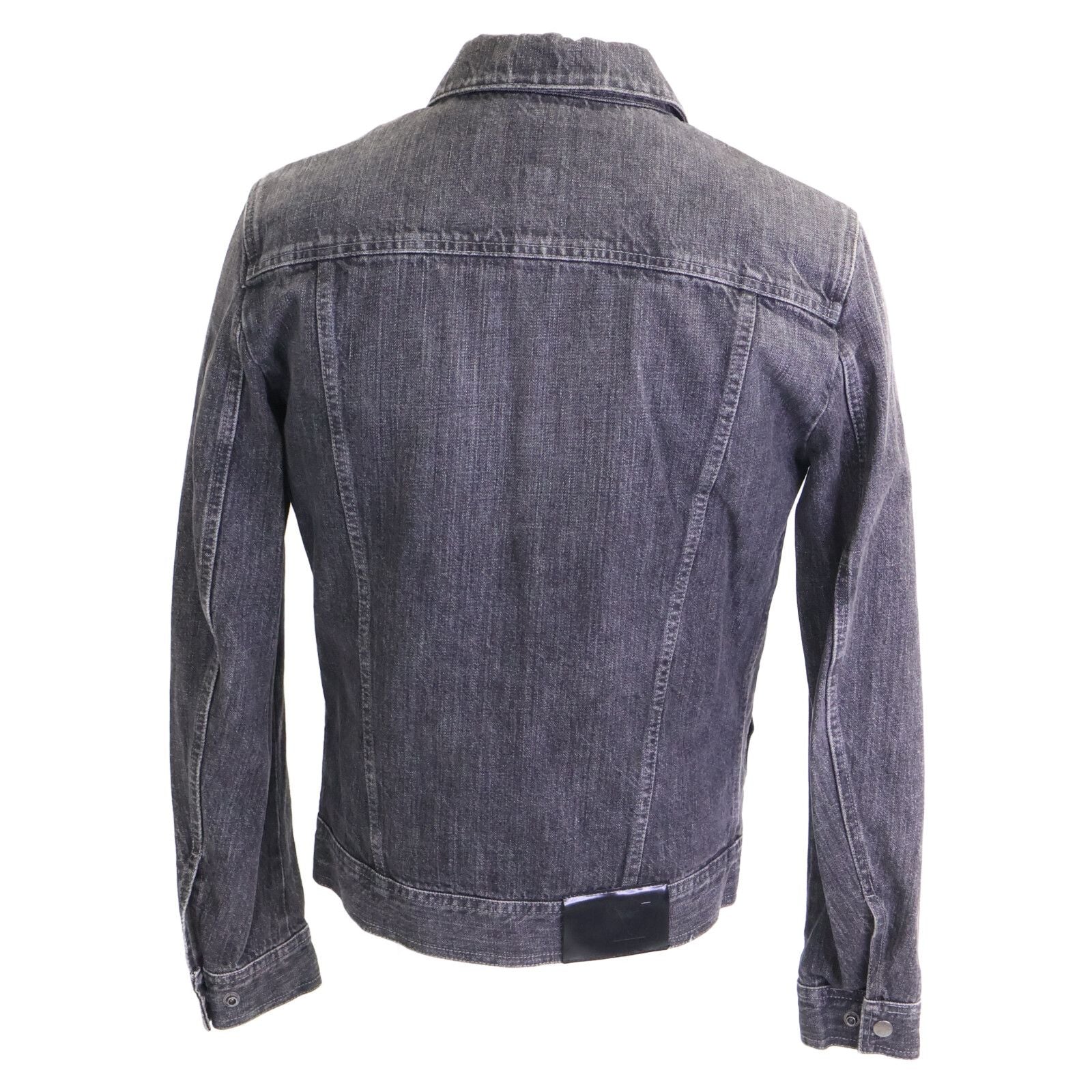 Louis Vuitton Shearling Denim Jacket 46 with Liner — view 3