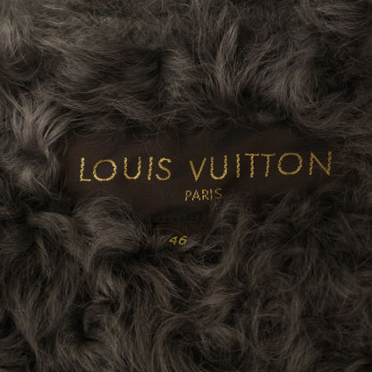 Louis Vuitton Shearling Denim Jacket 46 with Liner — view 4