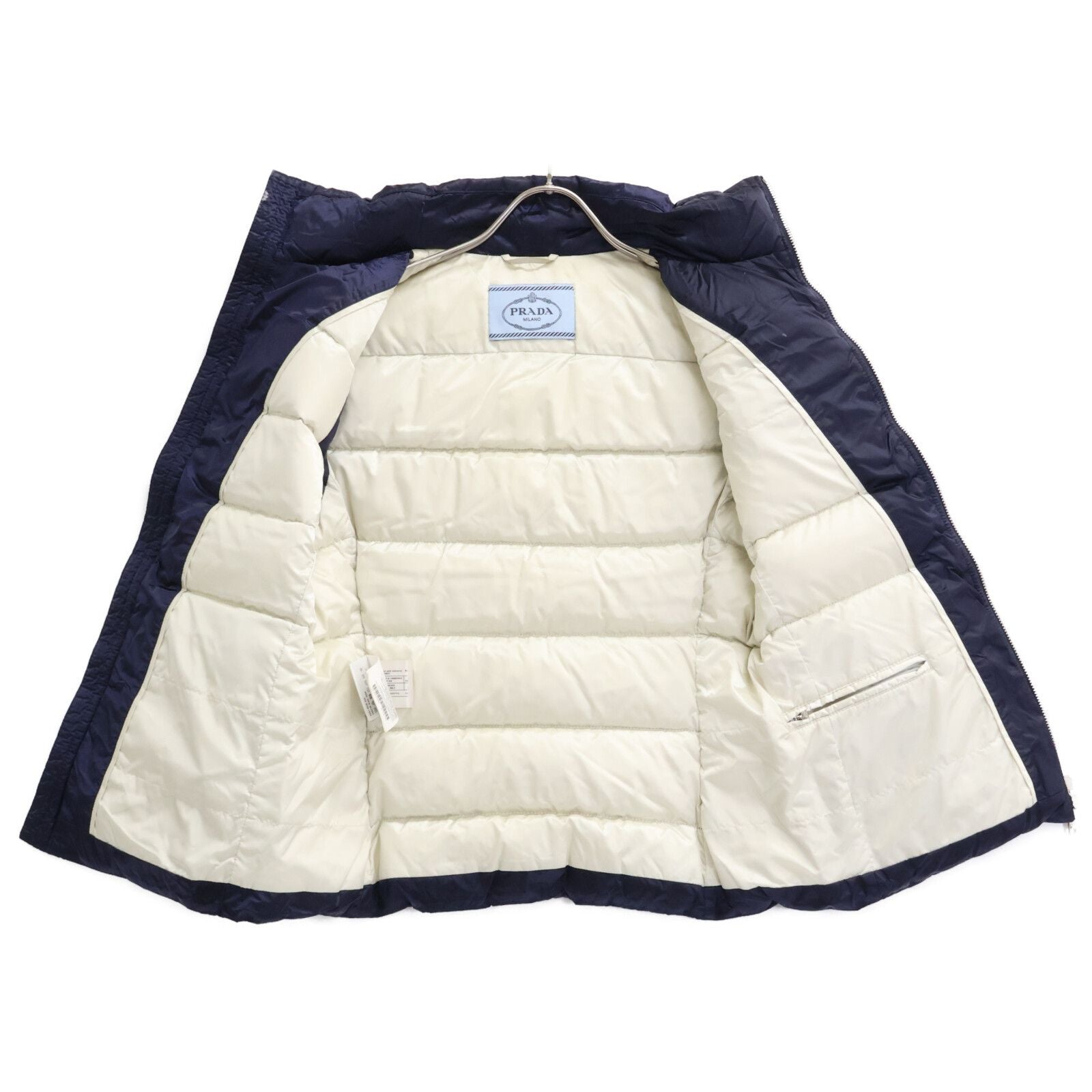 Prada Triangle Logo Down 42 Jacket — view 4