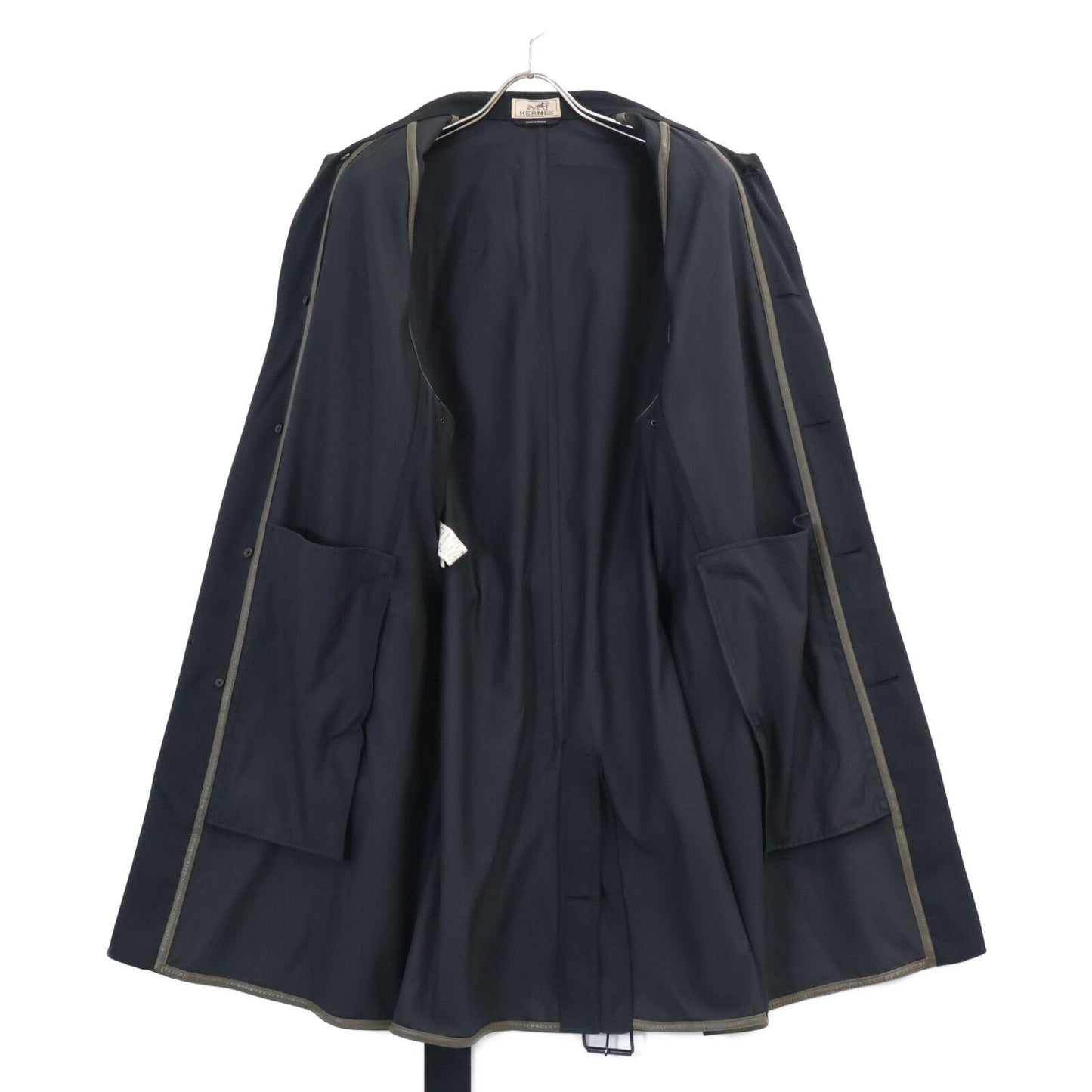 Hermes Cotton Nylon with Belt Soutien Collar 50 — view 4