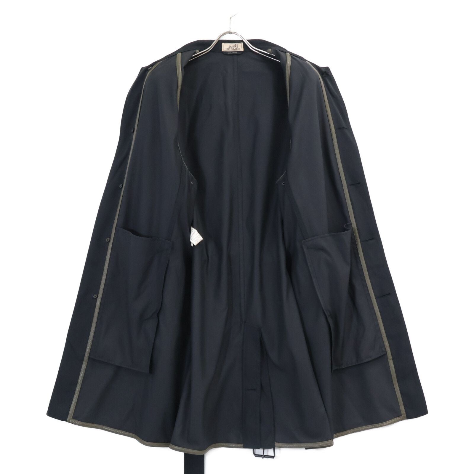Hermes Cotton Nylon with Belt Soutien Collar 50 — view 4