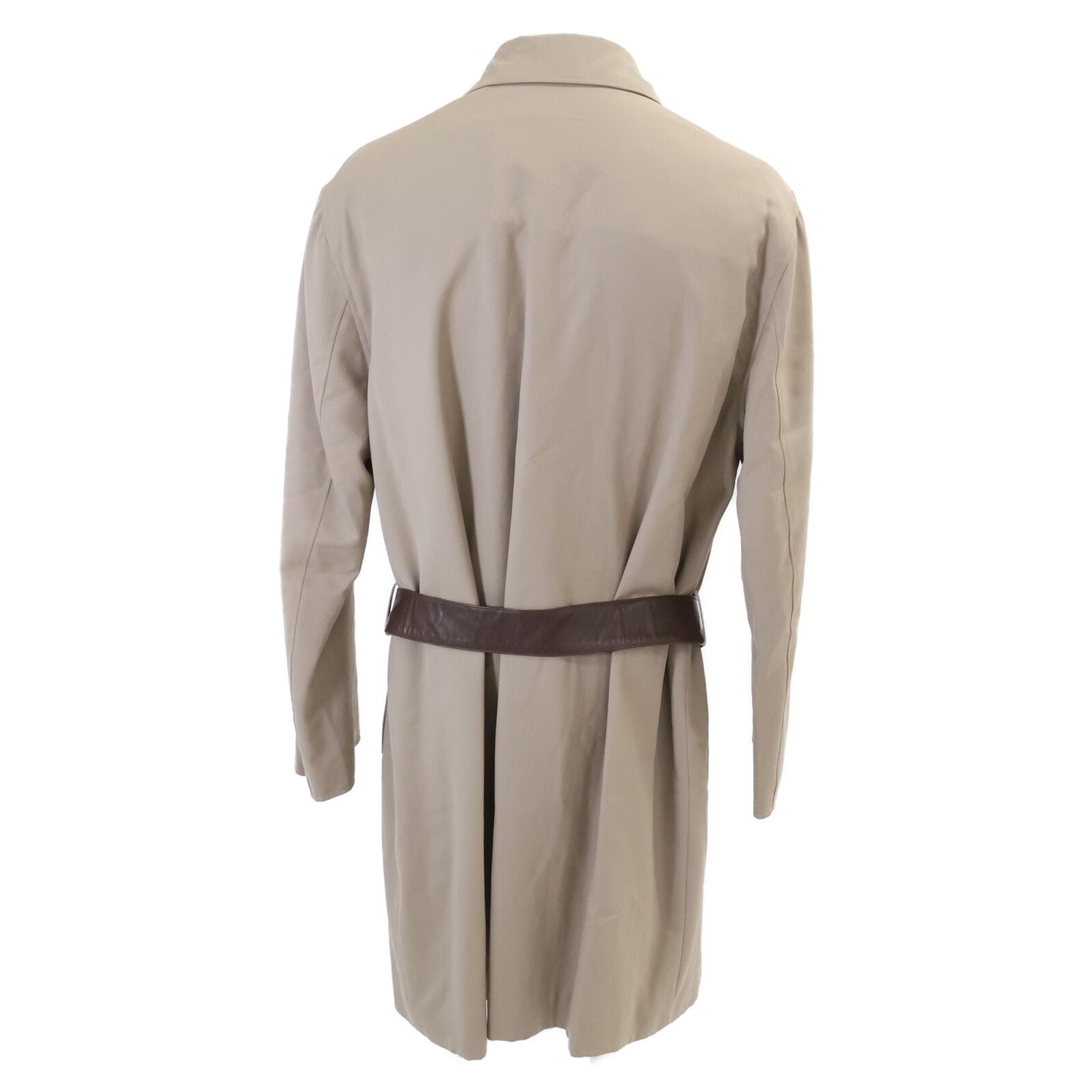 Hermes Wool Leather with Belt Trench 50 — view 3