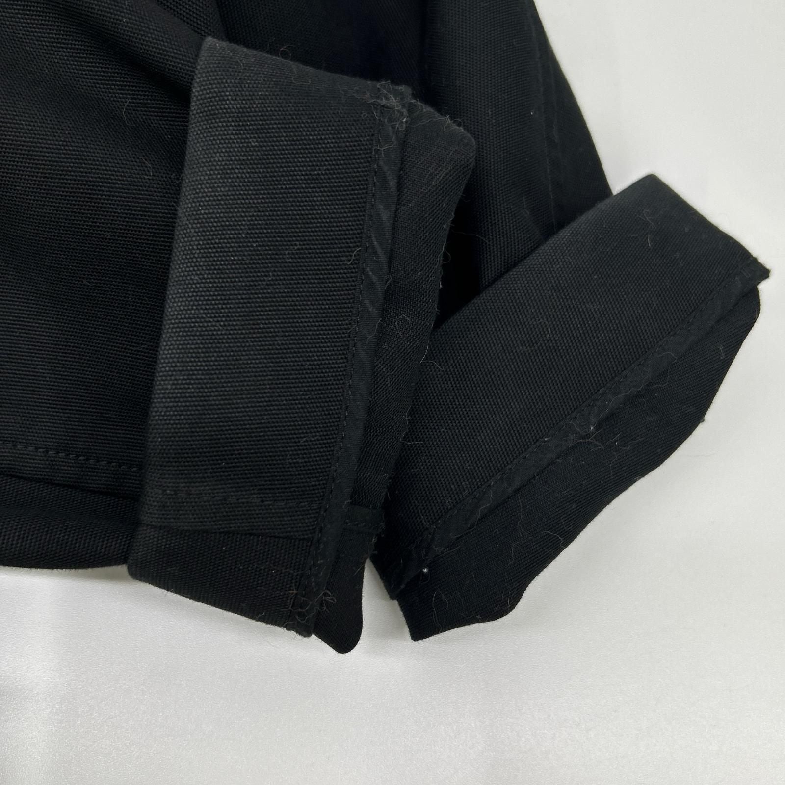 Bottega Veneta Black Structure Dole Cropped Jacket 34 — view 7