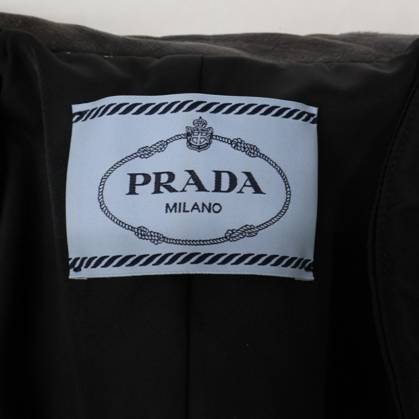 Prada From the Runway Distressed Canvas Jacket 38 — view 5