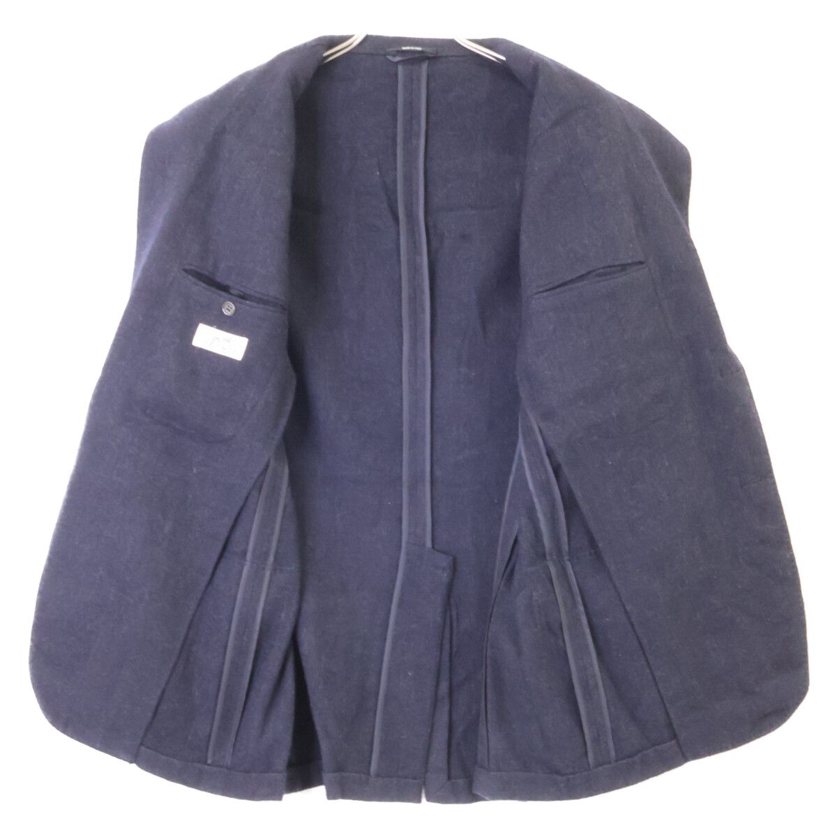 Hermes Belle Vest Cashmere Herringbone Tailored Jacket 52 — view 4