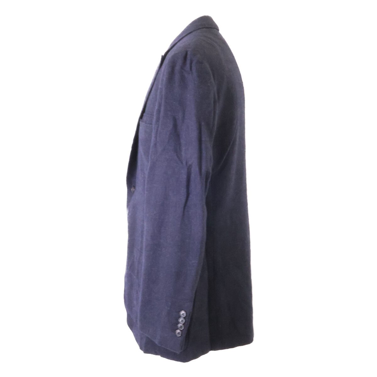 Hermes Belle Vest Cashmere Herringbone Tailored Jacket 52 — view 2