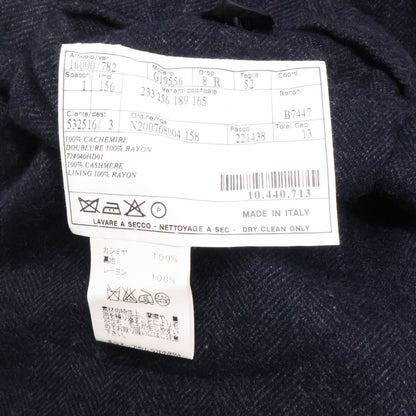 Hermes Belle Vest Cashmere Herringbone Tailored Jacket 52 — view 6