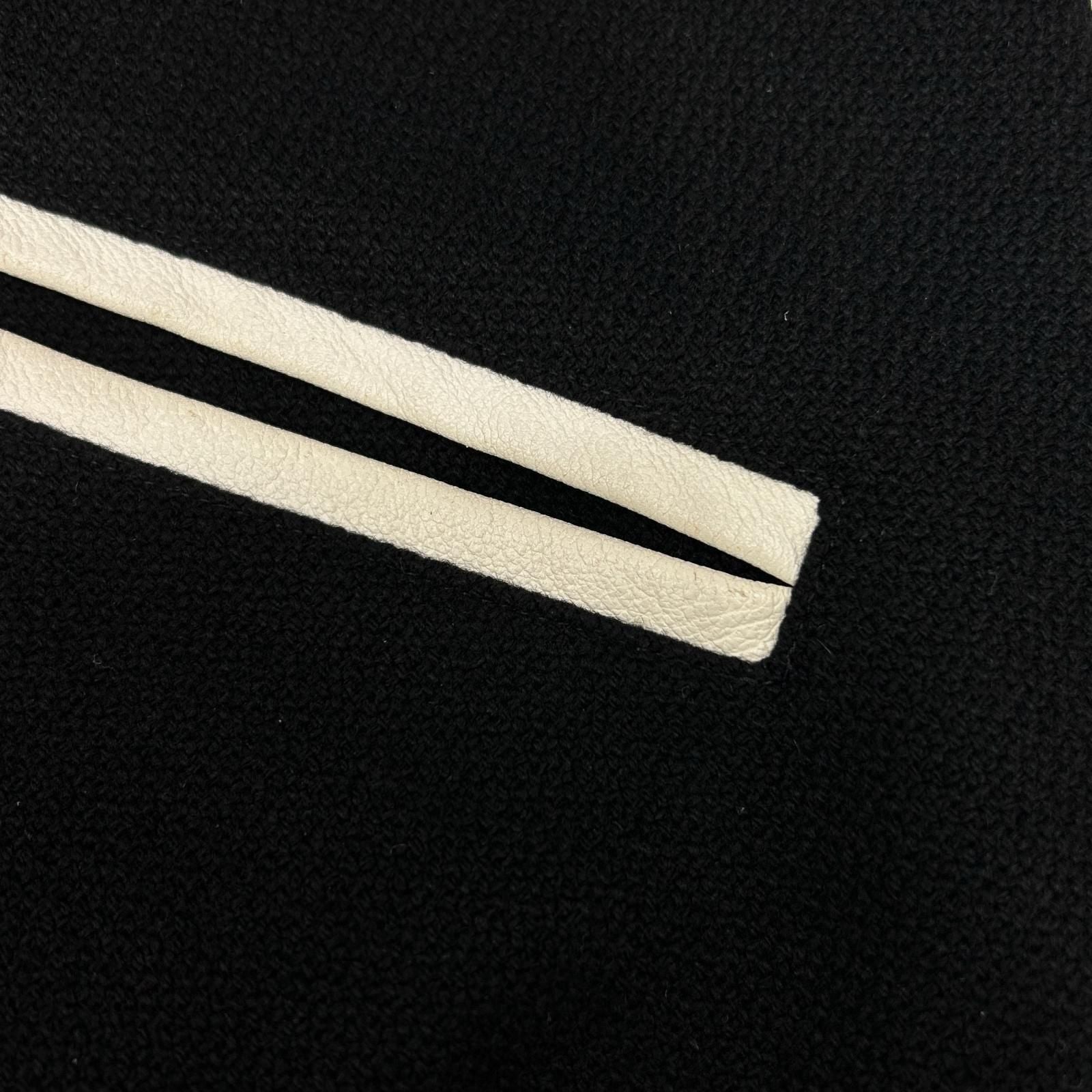 Saint Laurent Paris Leather Trim Teddy Jacket 44 — view 6