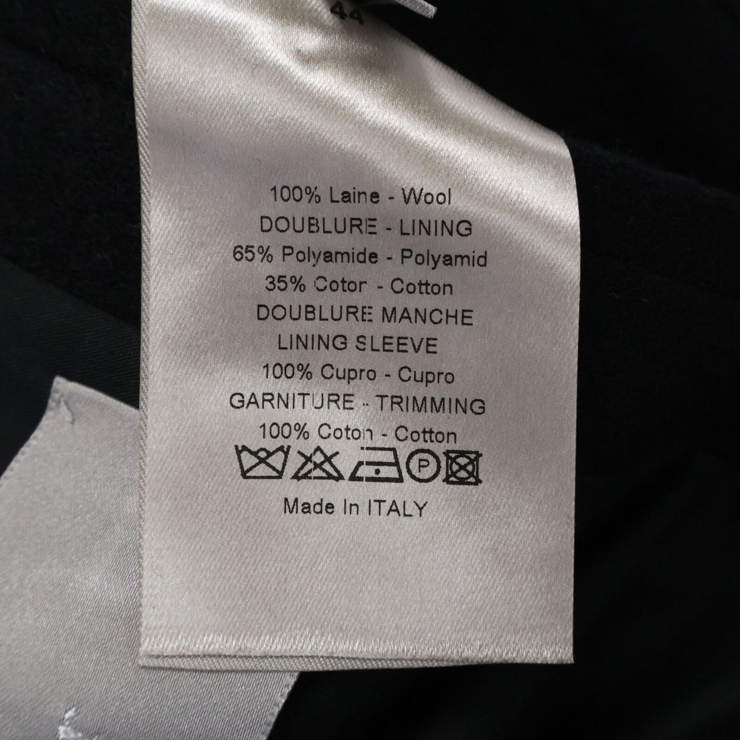 Dior Homme Chris Era Woo Button Pi Coat 44 — view 6