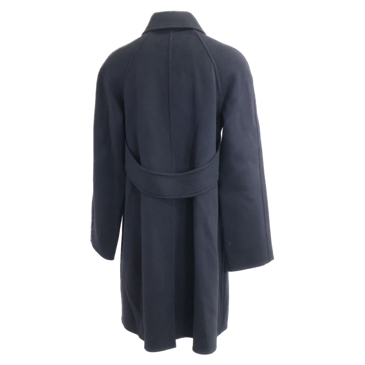 Hermes Cashmere Belted Soutien Collar Coat 36 — view 3