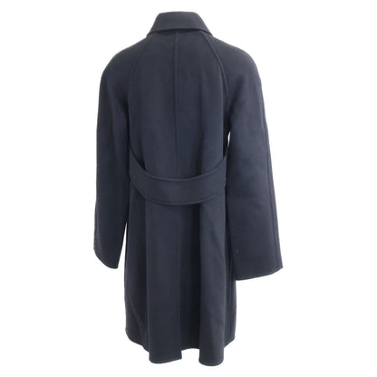 Hermes Cashmere Belted Soutien Collar Coat 36 — view 3