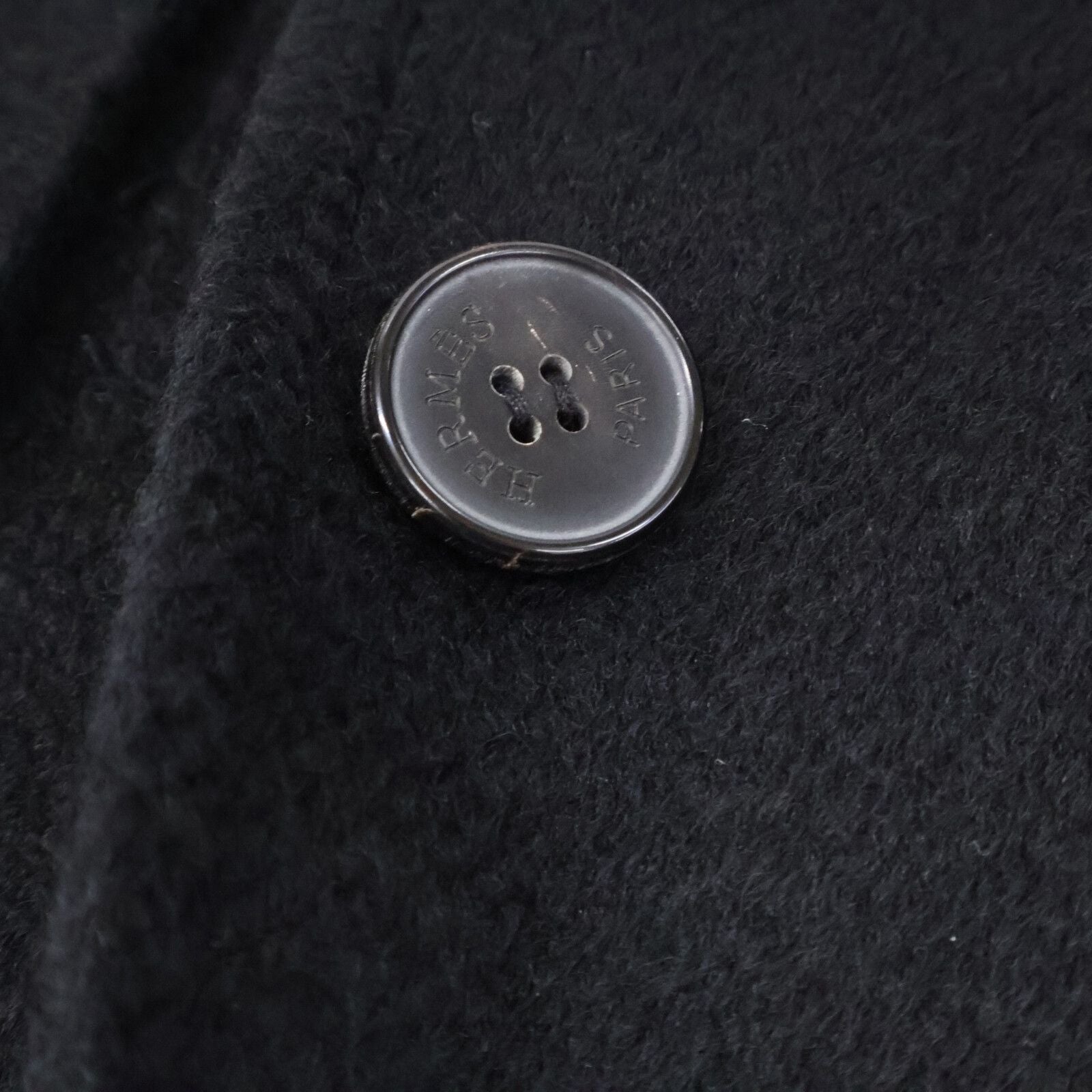 Hermes Cashmere Belted Soutien Collar Coat 36 — view 9