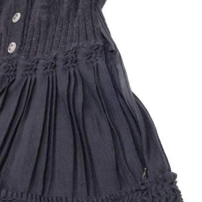 Chanel CC Button Cashmere Blend Knit Contrast 38 Sweater — view 8