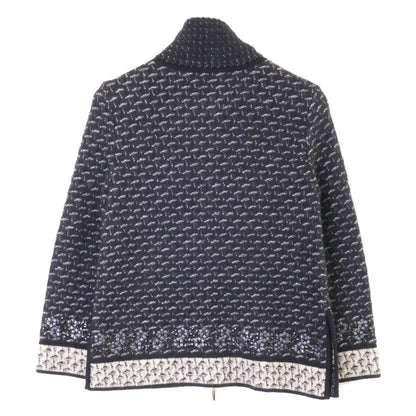 Chanel Cashmere Silk Blend Mohair Knit Zip Jacket Skirt Set — view 3