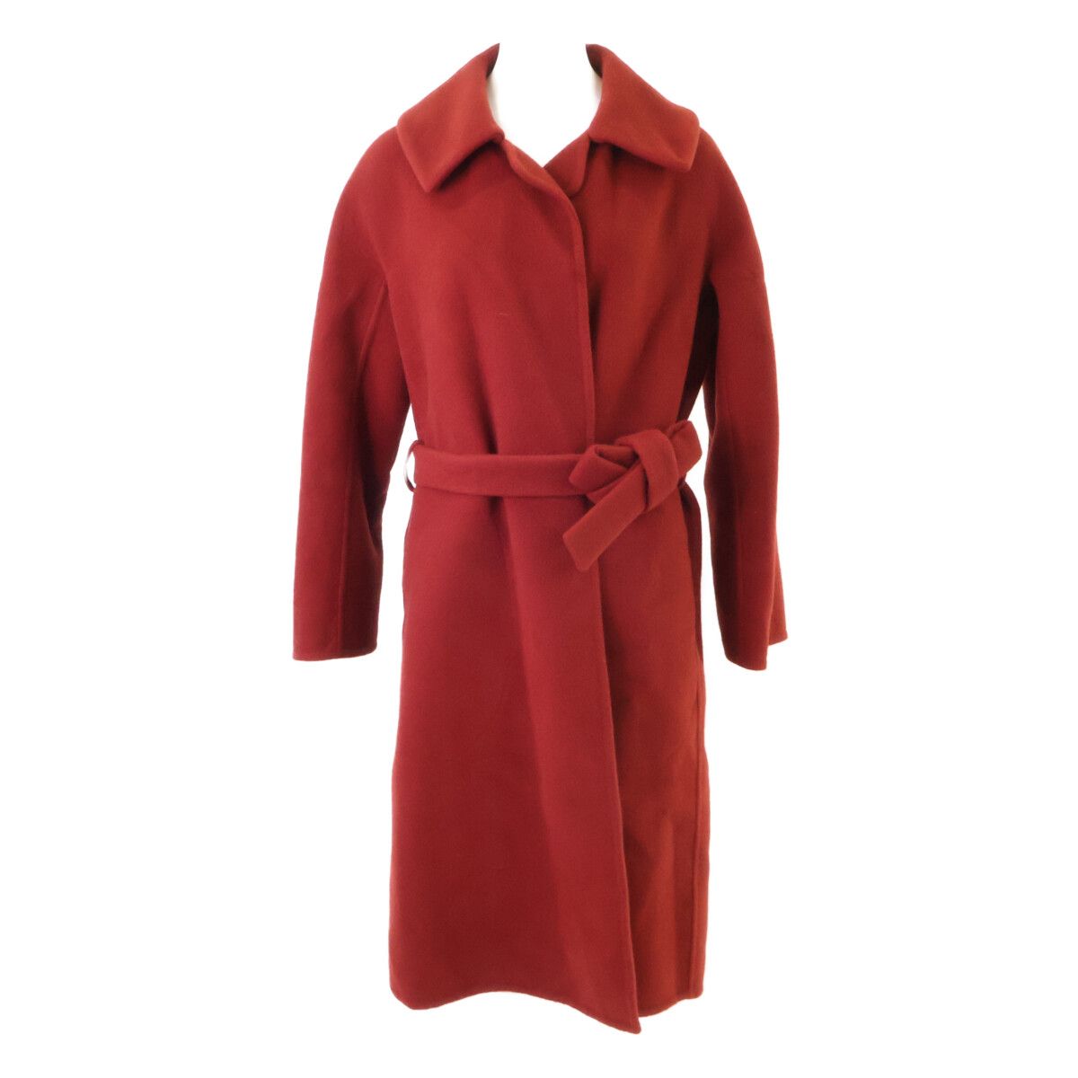 Hermes Cashmere Belted Gown Coat 34