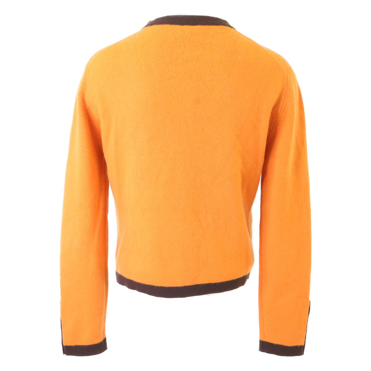 Chanel Cashmere 100 CC Logo Button Cardigan 38 — view 3