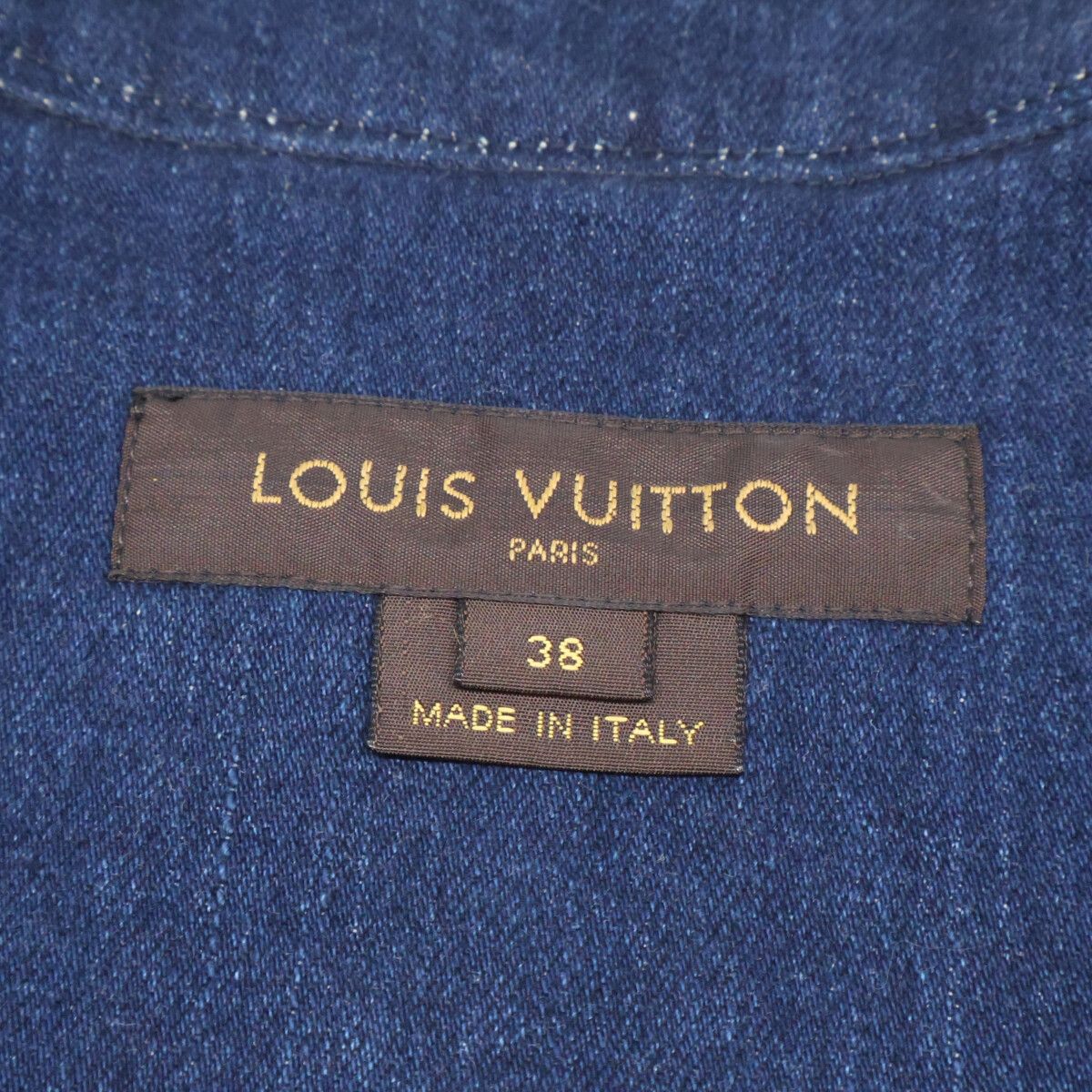 Louis Vuitton Monogram Patchwork Color Long Jacket 38 — view 5