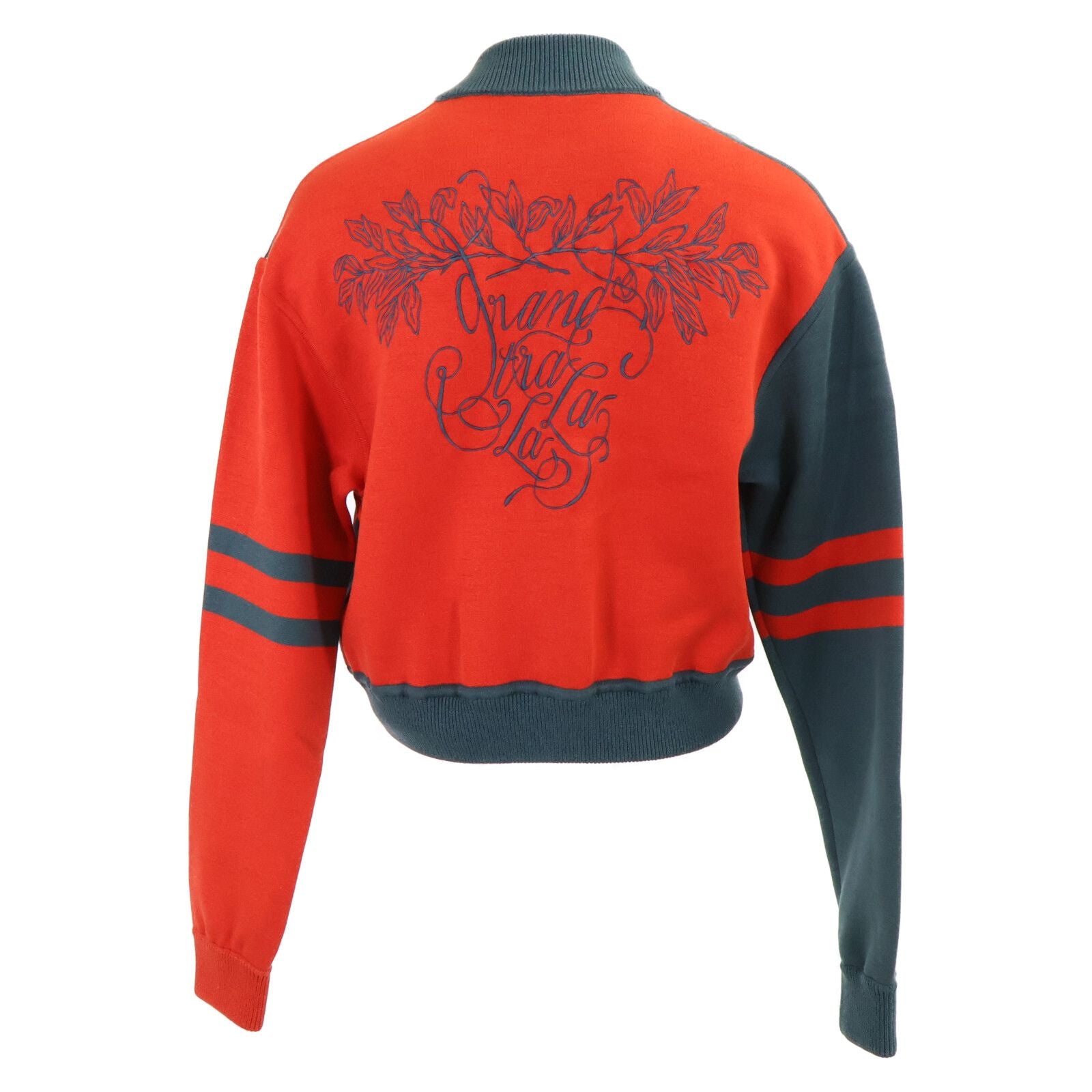 Hermes 2 DO Grand Tralala Gran Turalara Twillay Nu Silk Mixed Zip Up Jacket 36 — view 3