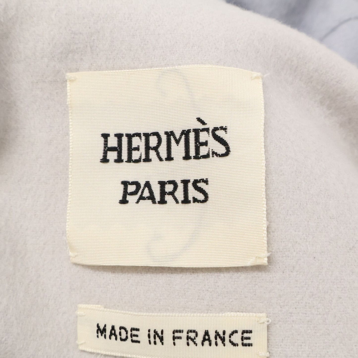 Hermes Double Face Cashmere Zip Coat 36 — view 6