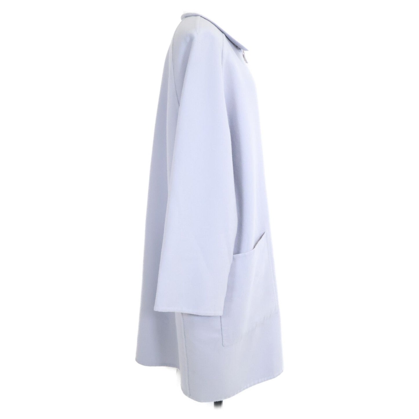 Hermes Double Face Cashmere Zip Coat 36 — view 2
