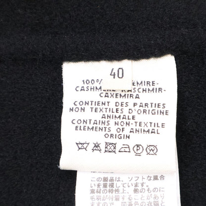 Hermes Double Face Cashmere Oversize Short Coat 40 — view 6