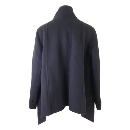 Hermes Double Face Cashmere Oversize Short Coat 40 — view 3
