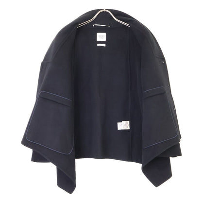 Hermes Double Face Cashmere Oversize Short Coat 40 — view 4
