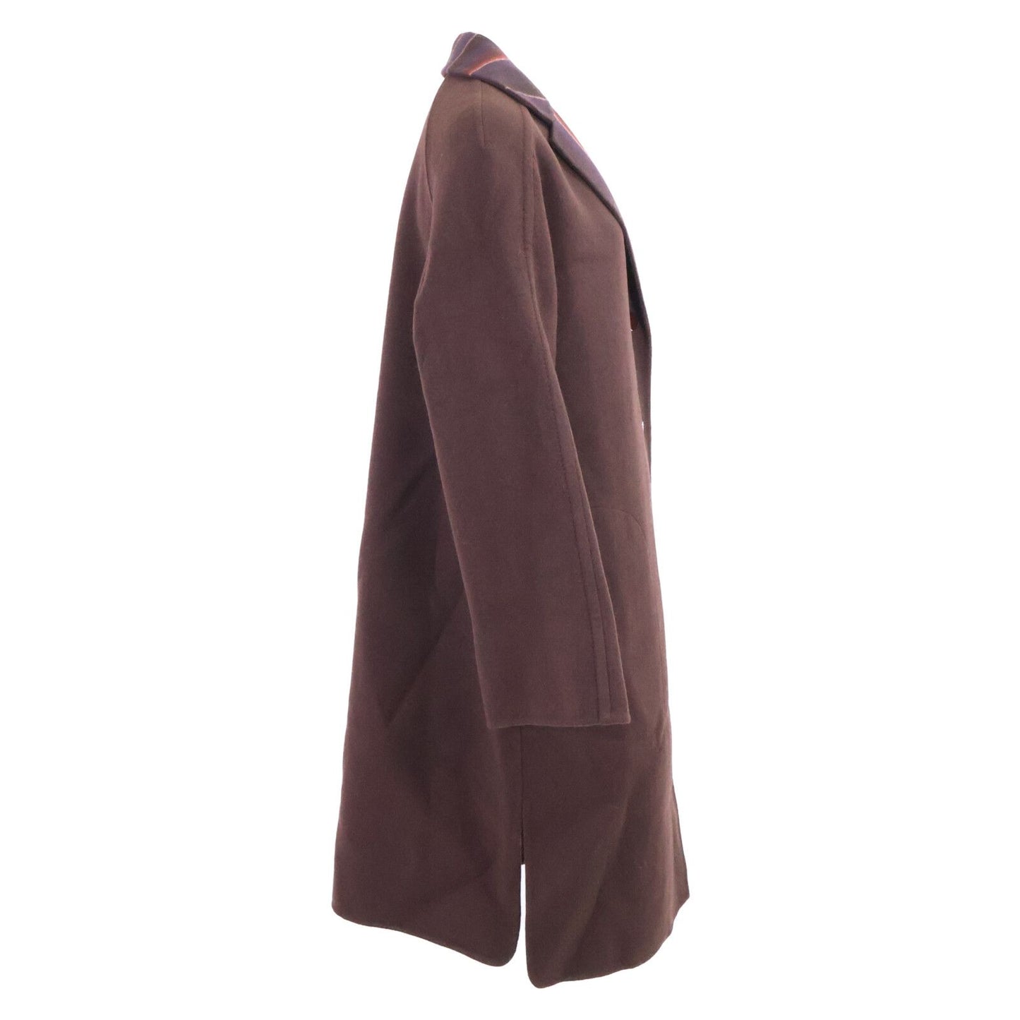 Hermes Series Button Wool Cashmere Chesterfield 38 Jacket — view 2