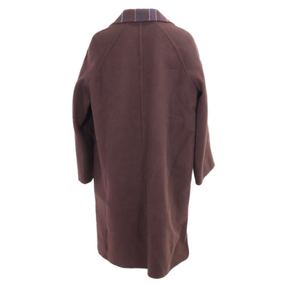 Hermes Series Button Wool Cashmere Chesterfield 38 Jacket — view 3