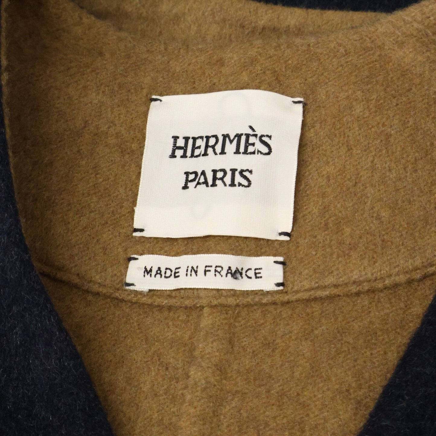 Hermes Front Belt Cashmere Poncho Cape 38 — view 5