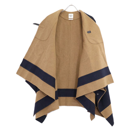 Hermes Front Belt Cashmere Poncho Cape 38 — view 4