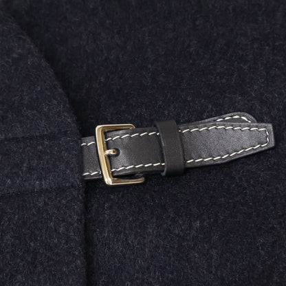 Hermes Front Belt Cashmere Poncho Cape 38 — view 7