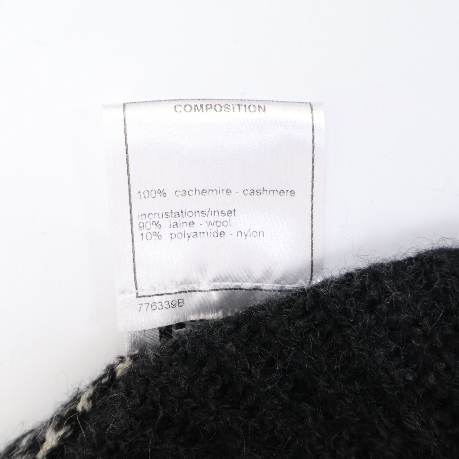 Chanel Cashmere Rib Knit Long Cardigan 38 — view 6