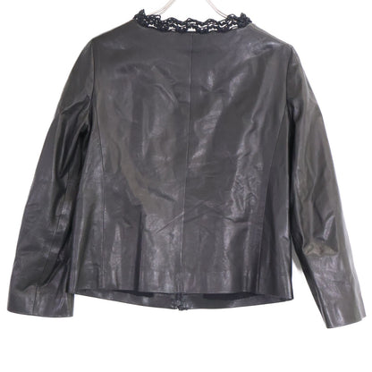 Chanel Lambskin Collarless Jacket 38 — view 2